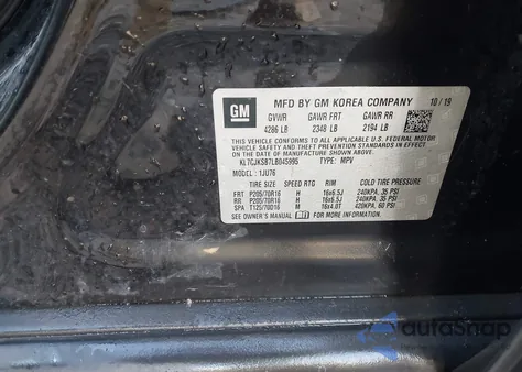 2020 Chevrolet Trax Fwd Ls из США, поврежденный, VIN KL7CJKSB7LB045995